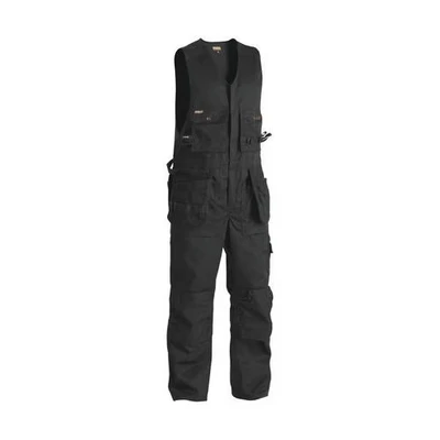 Image de Combinaison sans manche jambes courtes noir, couture renforcée