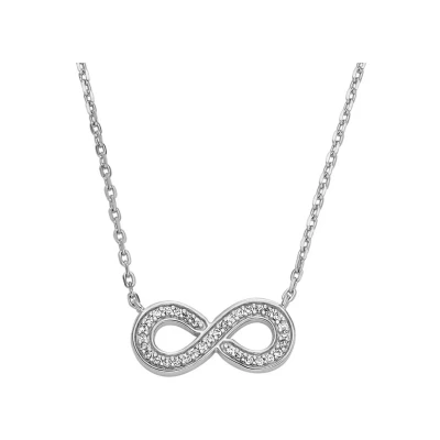 Afbeelding van Fossil Ketting silvercoloured, Dames, Maat: One Size, Silver coloured