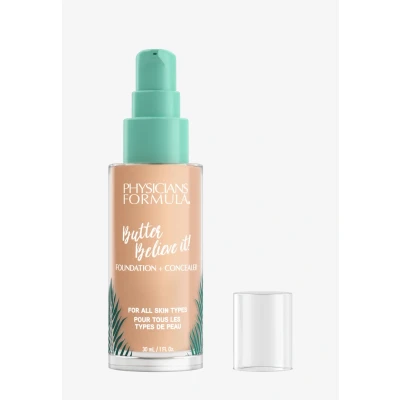 Afbeelding van Physicians Formula Butter Believe IT! Foundation + Concealer lighttomedium, Maat: 30 ml, Light to medium