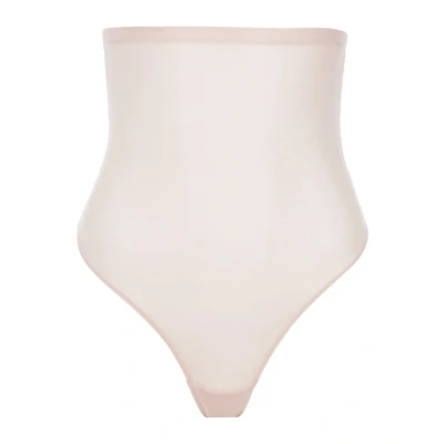 Afbeelding van Magic Bodyfashion HI Waist Thong Shapewear, Dames, Maat: Small, Skin