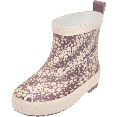 Afbeelding van Playshoes Flowers Regenlaarzen voor kinderen, Maat: 27, Lilac Kunststof