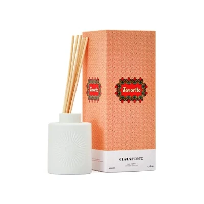 Afbeelding van Claus Porto Home Diffusers Geurstokjes Favorito Red Poppy Fragrance Sticks 200ml