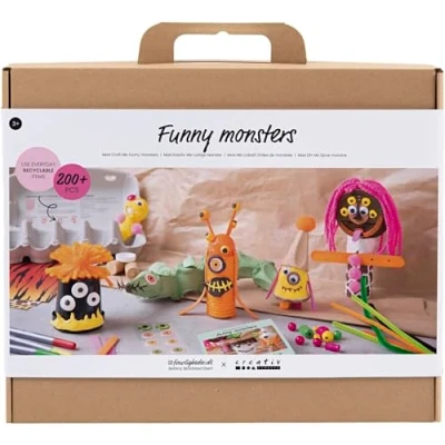 Afbeelding van Creativ Company Maxi Creatieve Box Grappige Monsters