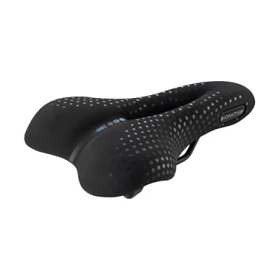 Afbeelding van Selle San Marco Trekking Open Fit Gel Zadel Zwart 175 mm