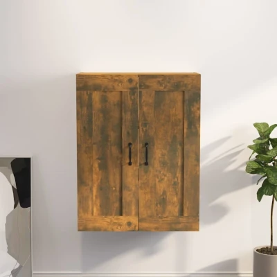 Afbeelding van Hangkast 69,5x32,5x90 cm gerookt eikenkleurig