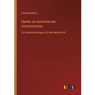 Afbeelding van Quellen zur Geschichte des Investiturstreites