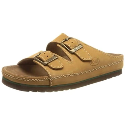 Afbeelding van SCHOLL AIR BAG Nubuck lined Unisex Cuoio Mules Maat 36