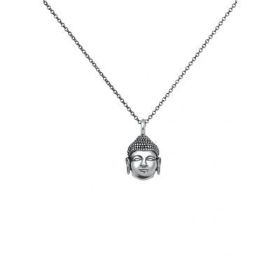 Afbeelding van Kuzzoi Buddha Ketting silvercoloured, Heren, Maat: 60, Silver coloured