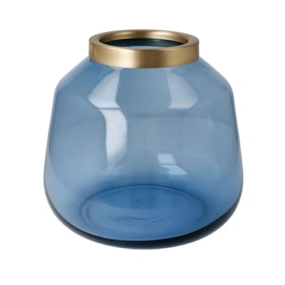 Afbeelding van Goebel Accessoires Vaas Aurora Blue 17 Glas 17cm