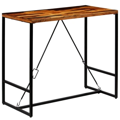 Afbeelding van Bartafel 120x60x106 cm massief gerecycled hout