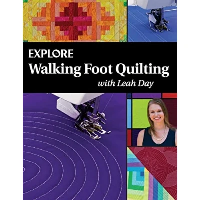 Afbeelding van Explore Walking Foot Quilting with Leah Day