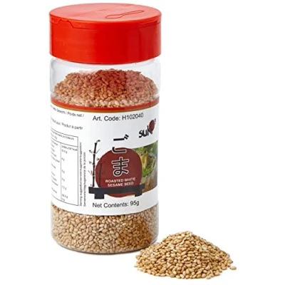 Image de Suki Graines de Sésame Blanches Torréfiées 95 g