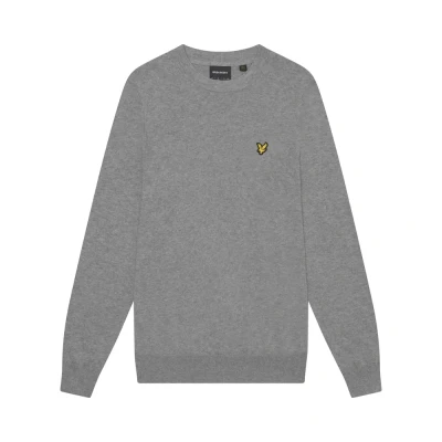 Afbeelding van Lyle &amp; Scott CREW NECK Trui, Heren, Maat: Small, Mid grey