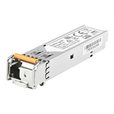 Image de StarTech.com Module de transceiver SFP compatible Juniper 1GE LH  1000Base ZX Garantie a vie 1 Gbps 80 km (SFP1GELHST) transmetteur (mini GBIC) (équivalent à : Dell EMC 1G BX80 U) GigE U mode unique LC