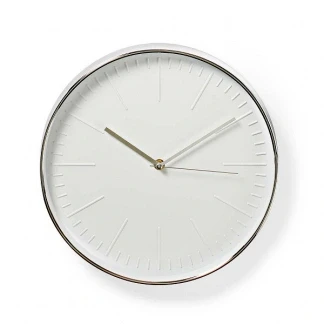 Afbeelding van Wandklok Emma Nedis Ø 30 cm (Zilver)