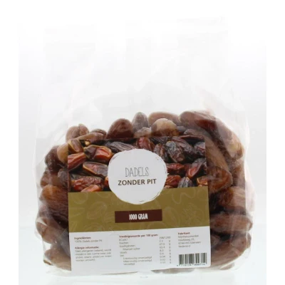 Afbeelding van Mijnnatuurwinkel Dadels zonder pit 1 kg
