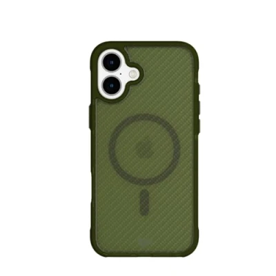 Afbeelding van Evo Tech21 Armour Beschermhoes iPhone 16 Plus MagSafe Groen (Apple Plus), Smartphonehoes