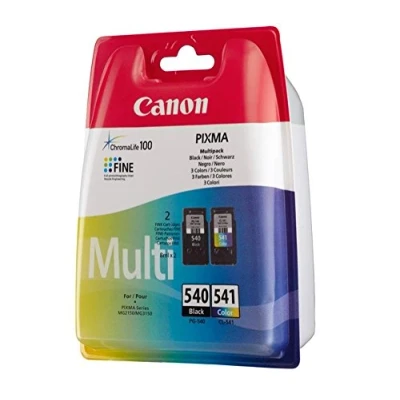 Afbeelding van Canon PG 540 Black &amp; CL 541 Colour Ink Cartridge Combo Pack 5225B006