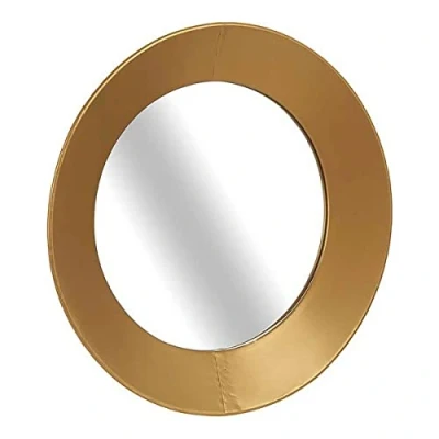 Afbeelding van Wandspiegel Kristal Gouden Metaal (7,5 x 60 cm)