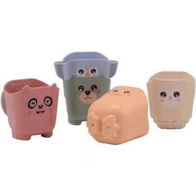 Afbeelding van Happy world bio plast.stapelemmers 22287