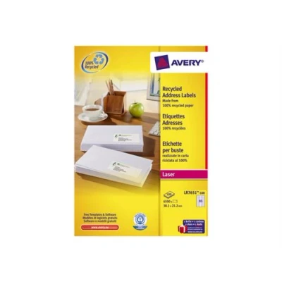 Image de Avery étiquettes adresses 6500 étiquette(s)