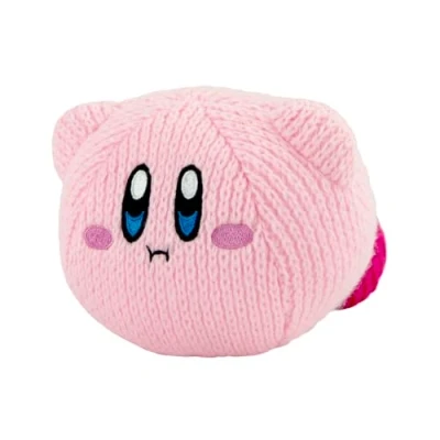 Afbeelding van TOMY Nuiguru Kirby Gebreid pluche dier Hovering Gebreide dieren om te verzamelen Zacht en schattig Valentijnscadeau voor kinderen 15,2 cm