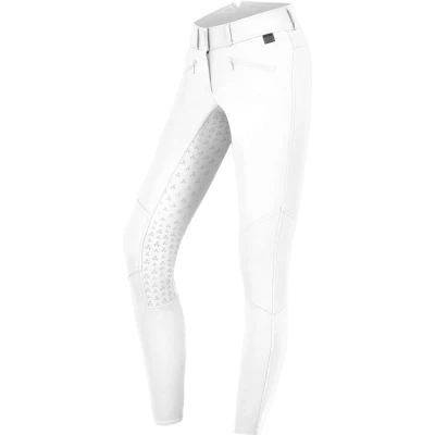 Afbeelding van ELT Rijbroek Hella High Waist Silicoon Wit 164