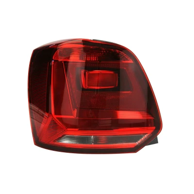Afbeelding van TYC 11 12606 01 2 Achterlicht Links Rood Zonder lamphouder VOLKSWAGEN: Polo V Hatchback