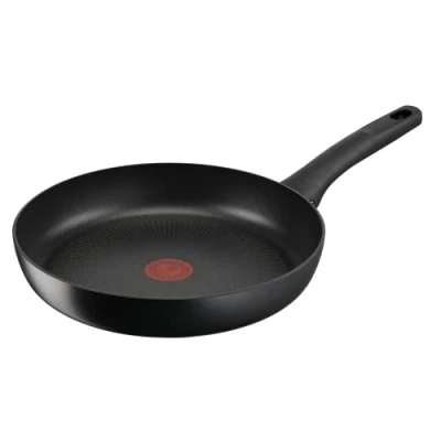Afbeelding van Tefal G28806 Hard Titanium On Braadpan, 28 cm, aluminium, onschadelijke antiaanbaklaag, temperatuurweergave, geschikt voor alle warmtebronnen, inductie, zwart