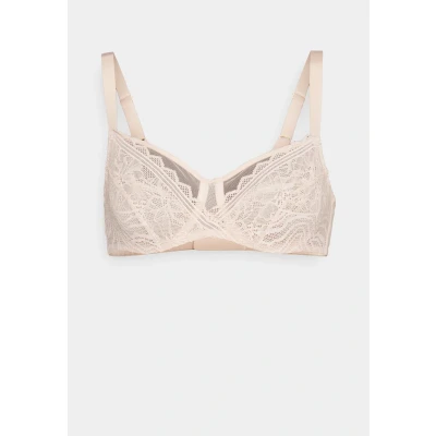 Afbeelding van Chantelle Floral Touch VERY Covering Beugel BH, Dames, Maat: 75C, Golden beige