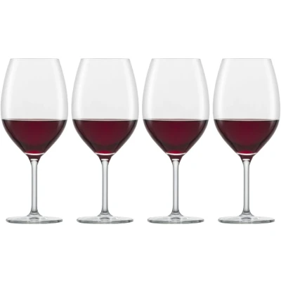 Afbeelding van Schott Zwiesel For You Bordeaux Rode Wijnglas 60 Cl Set Van 4 Transparant