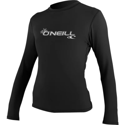Afbeelding van O&#039;Neill UV werend shirt voor dames slim fit zwart maat XL