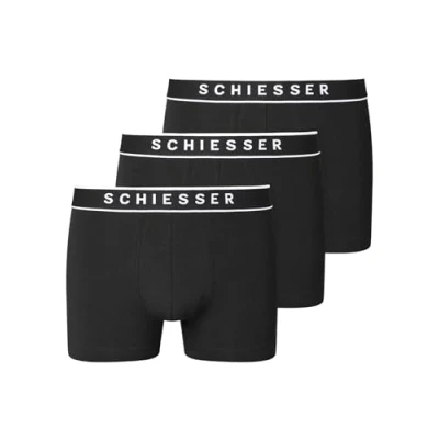 Image de Schiesser Herren 3 PACK Boxershorts Bio Baumwolle 95/5 Organic