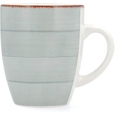 Afbeelding van Kopp Quid Vita Morning Ontbijt Keramisch Blauw 350 ml (12 Stuks)