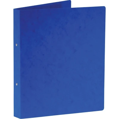 Afbeelding van Bronyl ringmap, voor ft A4, uit glanskarton, 2 ringen van 25 mm, blauw ringmap
