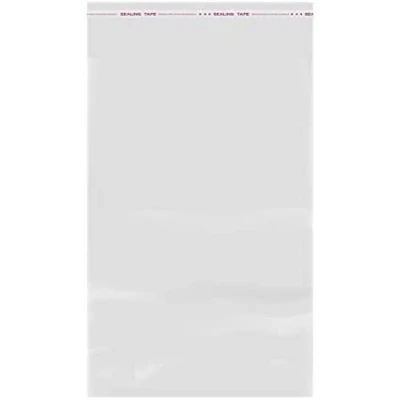 Afbeelding van IBOO Transparante plastic zakken, zelfklevend, OPP/verpakkingszak voor koekjes, sieraden, snoep (100, 35 x 45 cm)