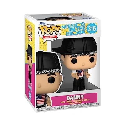 Afbeelding van Funko New Kids On The Block POP! Rocks Danny 9 cm Verzamelfiguur Multicolours