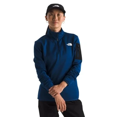 Afbeelding van The North Face Mistyescape 1/4 ZIP Sweater, Dames, Maat: 32, Estate blue/black