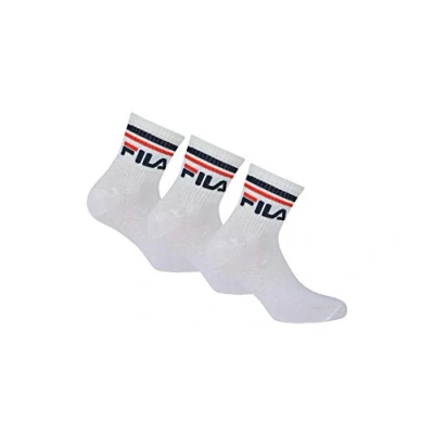 Afbeelding van Fila Uni Unisex quarter socks Wit 35 38