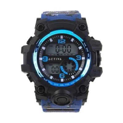 Afbeelding van Invicta Activa Digital Herenhorloge, 54 mm, zwart.