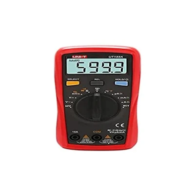 Afbeelding van UNI T UT133A Digitale handmultimeter, 600 V AC/DC, 10 A, 40 C 1000 C/ F 1832F