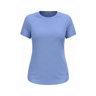 Afbeelding van ODLO CREW NECK Essential Sport Tshirt, Dames, Maat: 34/36, Persian jewel melange
