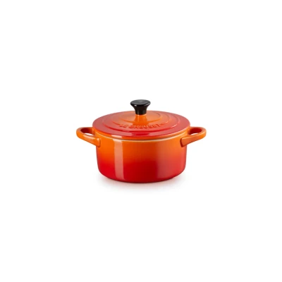 Afbeelding van Le Creuset Mini Braad /Stoofpan In Aardewerk 14cm Oranjerood