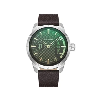 Afbeelding van Police UHR Neist Horloge, Heren, Maat: One Size, Silberfarben