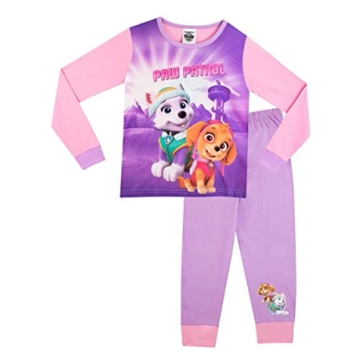 Afbeelding van Paw Patrol Meisjes Pyjama&#039;s Everest en Skye, Veelkleurig, 122