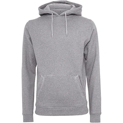 Afbeelding van Unisex Heavy Hoodie met capuchon Heather Grey 5XL