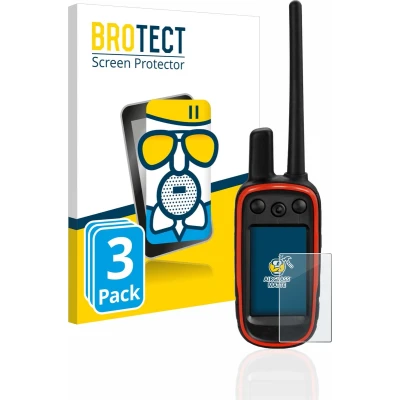 Afbeelding van BROTECT Screenprotector voor Garmin Alpha 100 Folie Beschermfolie Beschermglas matte (3 Stuks)