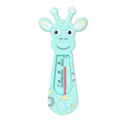 Afbeelding van Drijvende baby badthermometer met giraffe motief