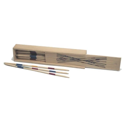 Afbeelding van Mikado in blank houten kist 18 cm.HOT