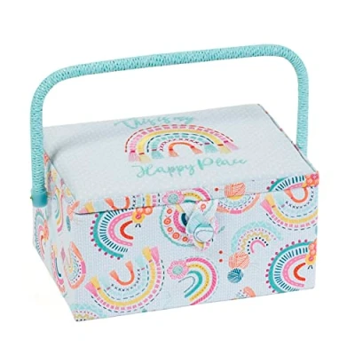 Afbeelding van Naaimand Medium Embroidered Rainbow
